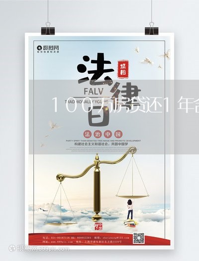 100万房贷还1年合适吗/2023061159360 100万房贷还1年合适吗/2023061159360