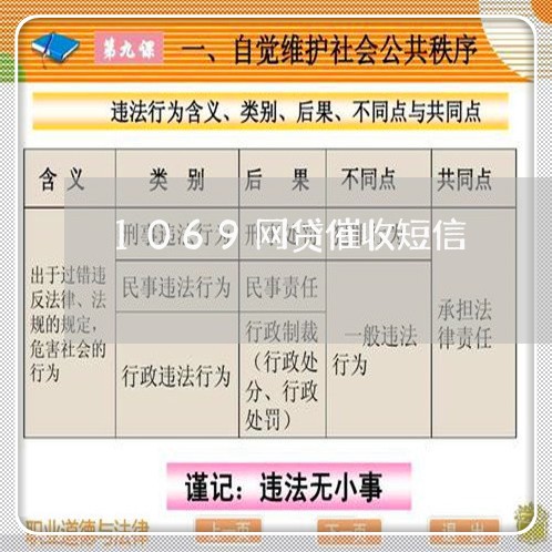 1069网贷催收短信/2023061992847