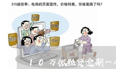 10万微粒贷逾期一个月 10万微粒贷逾期一个月