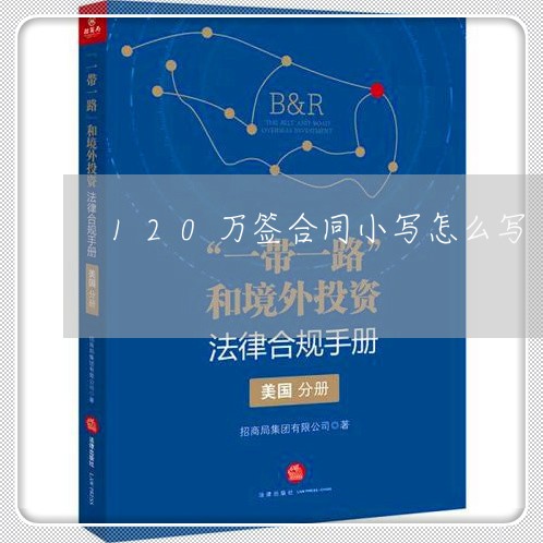 120万签合同小写怎么写/2023040416047