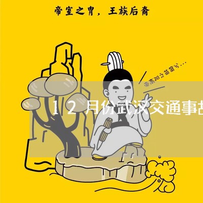 12月份武汉交通事故/2023042324837