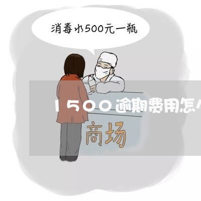 1500逾期费用怎么算合法