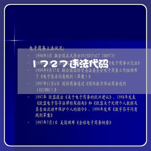 1727违法代码