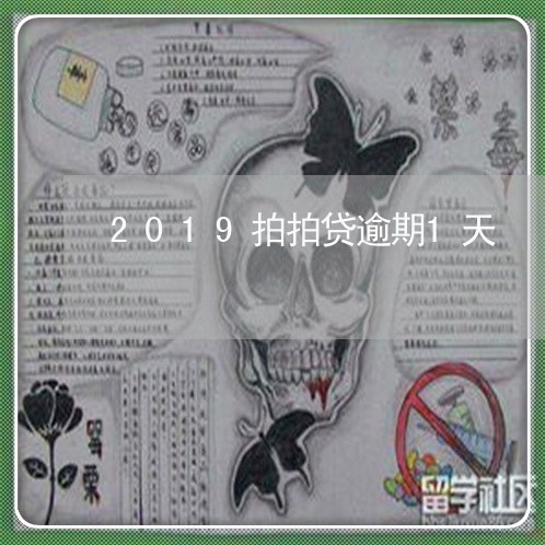 2019拍拍贷逾期1天/2023061837048