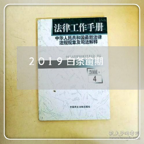2019白条逾期 2019白条逾期
