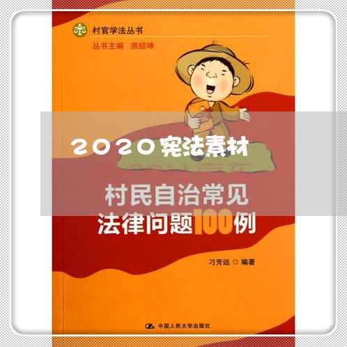 2020宪法素材