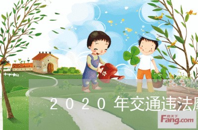 2020年交通违法摩托没带头