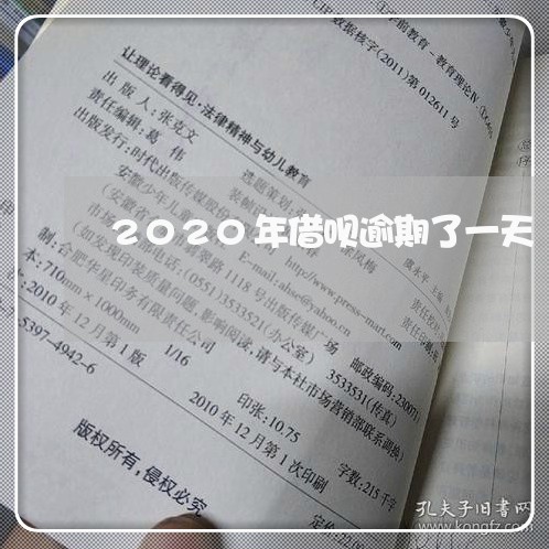 2020年借呗逾期了一天/2023061872916