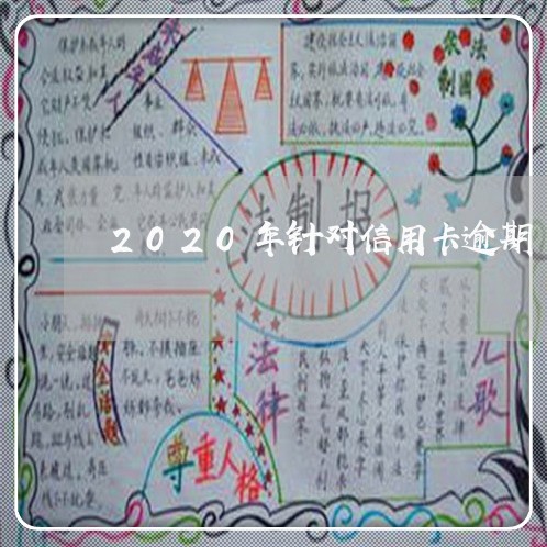 2020年针对信用卡逾期/2023061622927