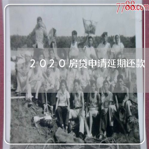 2020房贷申请延期还款/2023061138068