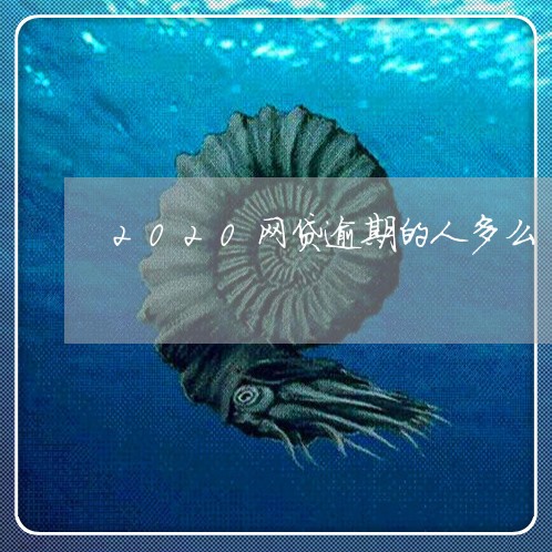 2020网贷逾期的人多么