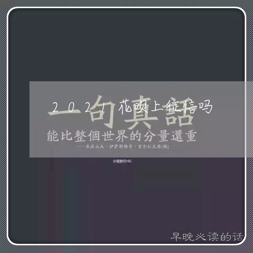 2021花呗上征信吗/2023012694302