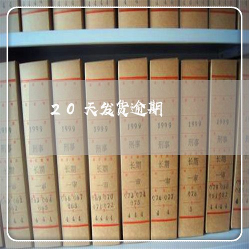 20天发货逾期 20天发货逾期