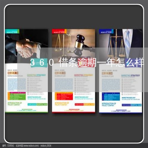360借条逾期一年怎么样