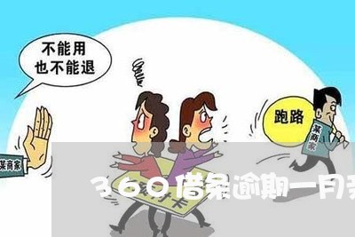 360借条逾期一月亲身经历 360借条逾期一月亲身经历
