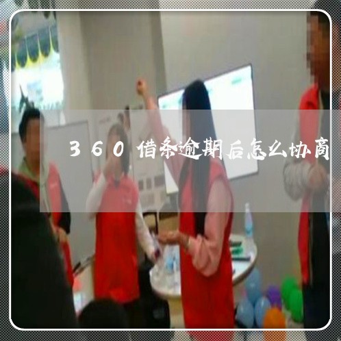 360借条逾期后怎么协商/2023032630694