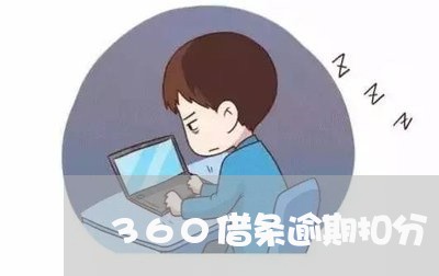 360借条逾期扣分/2023020419371