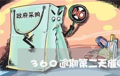 360逾期第二天催收威胁 360逾期第二天催收威胁