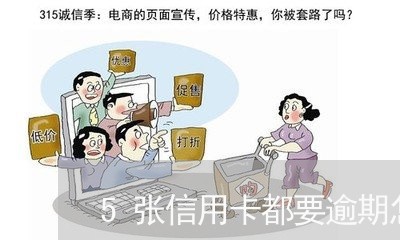 5张信用卡都要逾期怎么办/2023032405927