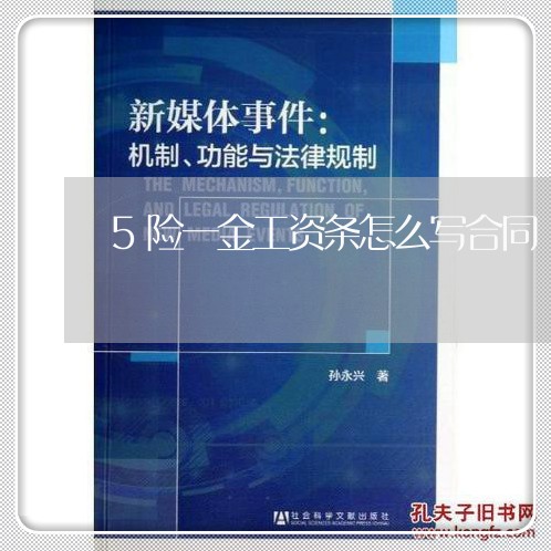 5险一金工资条怎么写合同/2023060676826 5险一金工资条怎么写合同/2023060676826