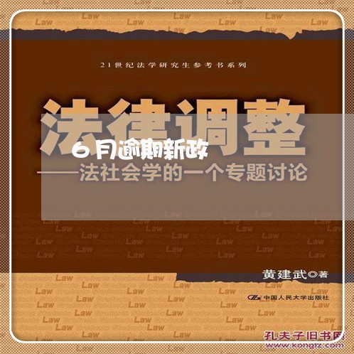 6月逾期新政