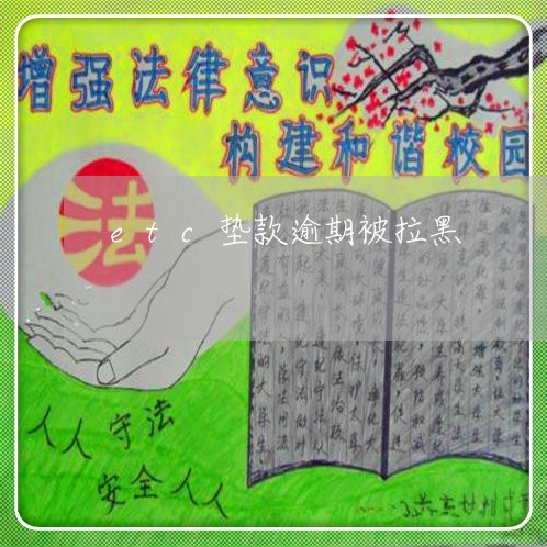 etc垫款逾期被拉黑 etc垫款逾期被拉黑
