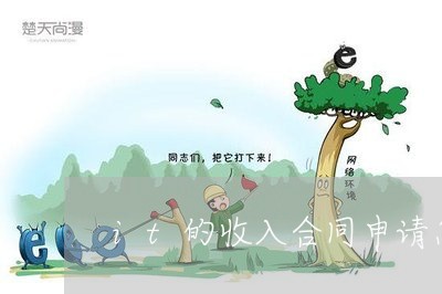 it的收入合同申请怎么写/2023040284926 it的收入合同申请怎么写/2023040284926