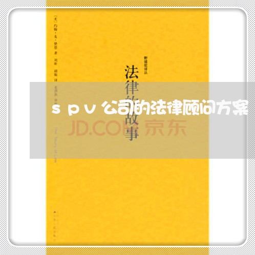 spv公司的法律顾问方案 spv公司的法律顾问方案