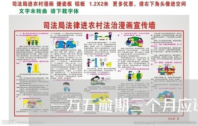 一万五逾期三个月应还多少 一万五逾期三个月应还多少