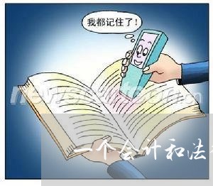 一个会计和法律顾问能干嘛 一个会计和法律顾问能干嘛