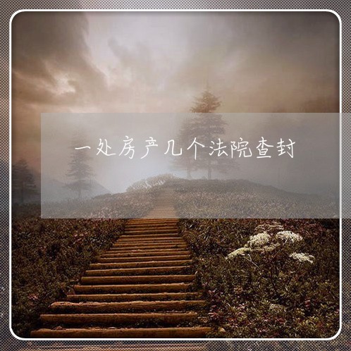 一处房产几个法院查封