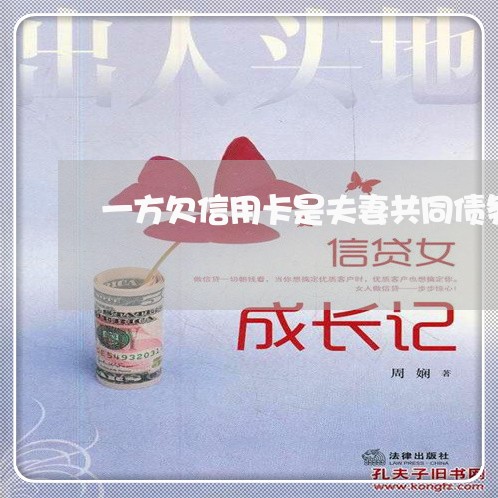 一方欠信用卡是夫妻共同债务吗