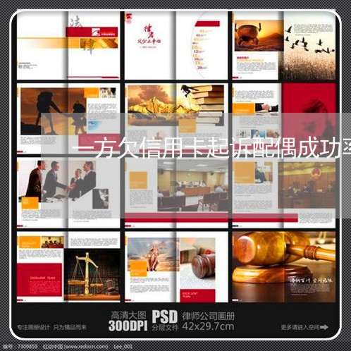 一方欠信用卡起诉配偶成功率大吗 一方欠信用卡起诉配偶成功率大吗