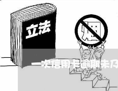 一次信用卡逾期未及时还款/2023062027058