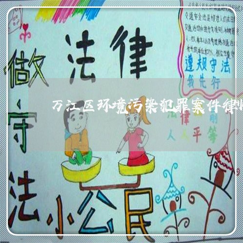 万江区环境污染犯罪案件律师网站