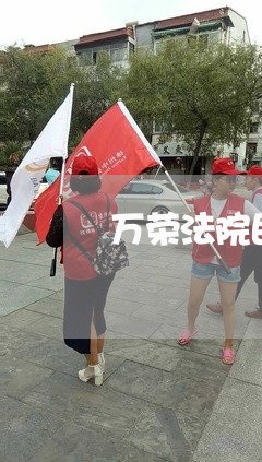 万荣法院民事庭庭长