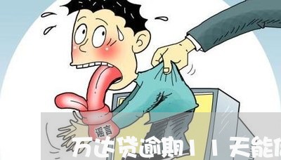 万达贷逾期11天能借吗 万达贷逾期11天能借吗