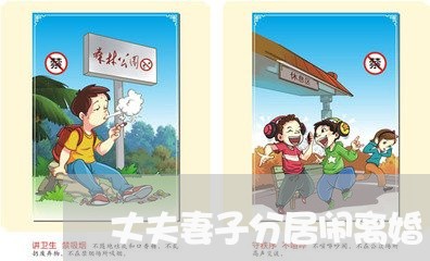 丈夫妻子分居闹离婚/2023042394306