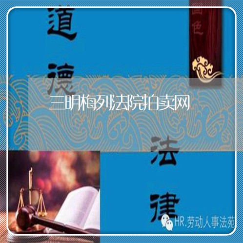 三明梅列法院拍卖网 三明梅列法院拍卖网