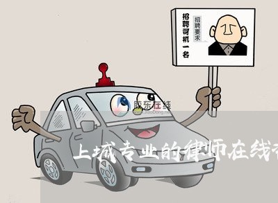 上城专业的律师在线咨询