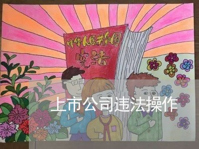 上市公司违法操作