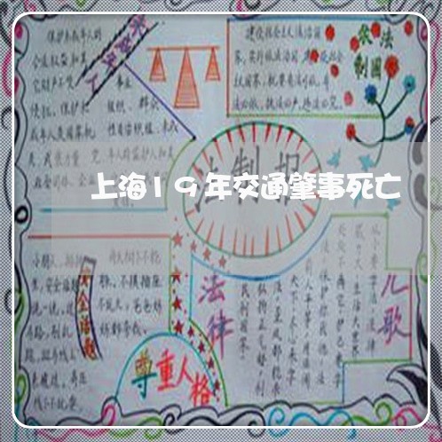上海19年交通肇事死亡/2023030106956 上海19年交通肇事死亡/2023030106956