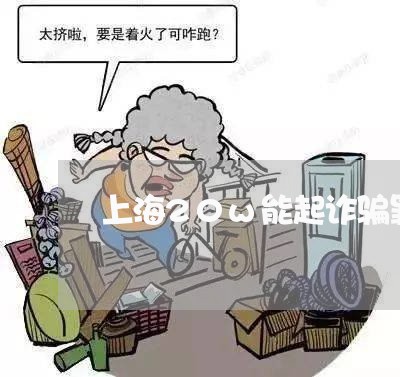 上海20w能起诈骗罪/2023021400572 上海20w能起诈骗罪/2023021400572
