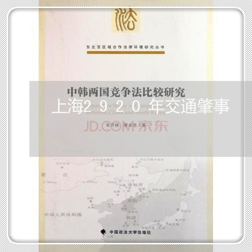 上海2920年交通肇事/2023030193725 上海2920年交通肇事/2023030193725