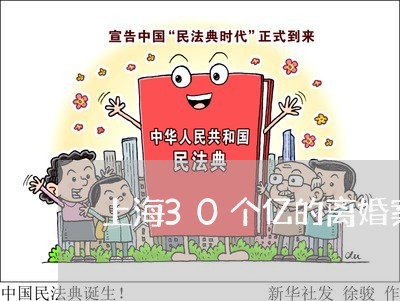 上海30个亿的离婚案/2023040908361