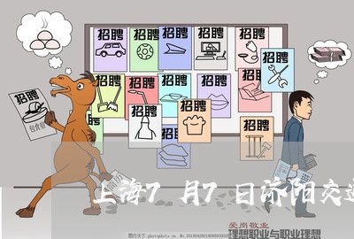 上海7月7日济阳交通事故/2023032038379
