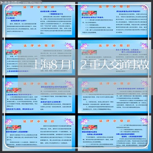 上海8月12重大交通事故/2023032059693