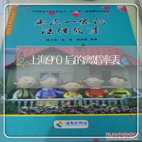 上海90后的离婚率表/2023021483625 上海90后的离婚率表/2023021483625