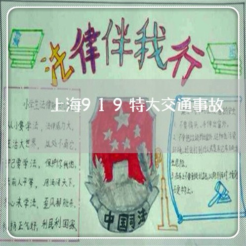 上海919特大交通事故/2023030152617 上海919特大交通事故/2023030152617