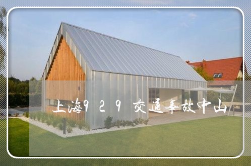 上海929交通事故中山/2023030129593 上海929交通事故中山/2023030129593